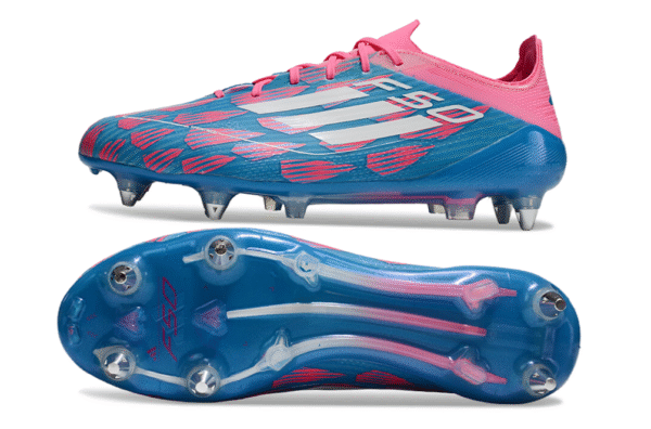 Giày sân cỏ tự nhiên Adidas X F50 SG xanh - Image 2