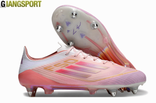 Giày sân cỏ tự nhiên Adidas X F50 SG hồng