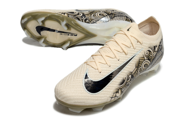 Nike Air Zoom Mercurial Vapor 16 Elite FG vàng gold - Image 3