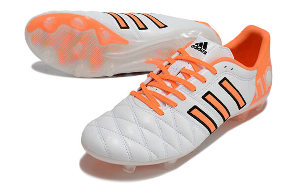 Adidas 11Pro Toni Kroos đế FG trắng cam - Image 3