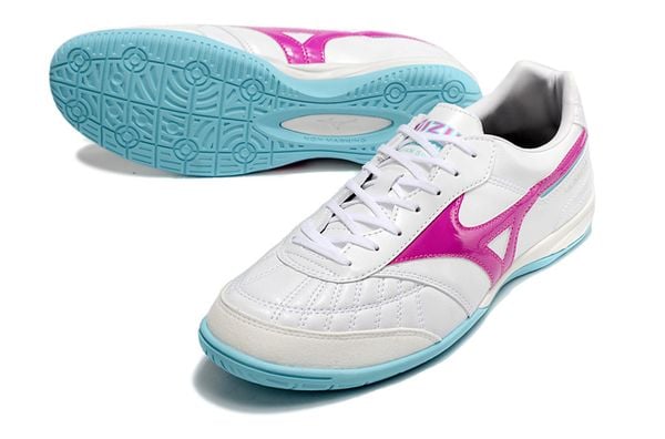 Giày futsal Mizuno Morelia IC trắng hồng - Image 3