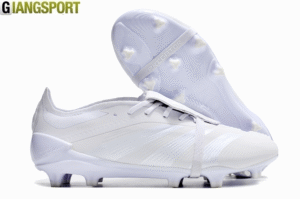 Giày sân cỏ tự nhiên Adidas Predator Elite Tongue FG trắng