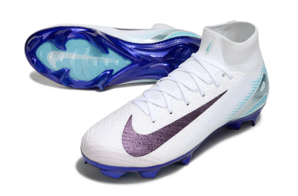 Giày sân cỏ tự nhiên Nike Superfly 10 Elite FG trắng - Image 3