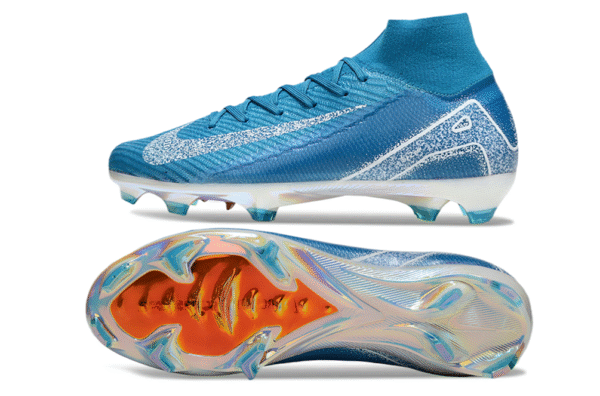 Giày sân cỏ tự nhiên Nike Superfly 10 Elite FG xanh - Image 2