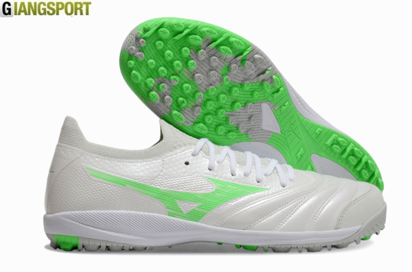 Giày sân cỏ nhân tạo Mizuno Neo Sala Beta đế TF trắng