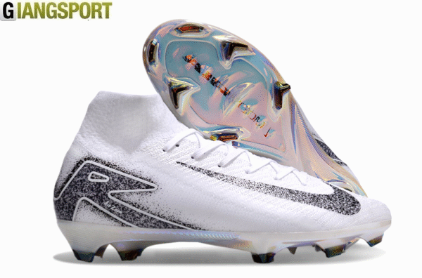 Giày sân cỏ tự nhiên Nike Superfly 10 Elite FG trắng