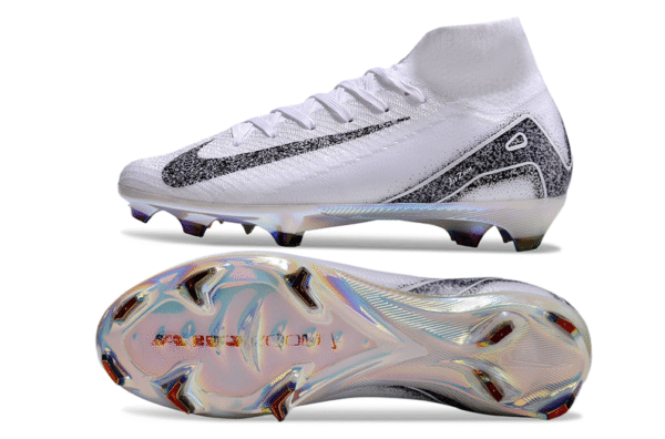 Giày sân cỏ tự nhiên Nike Superfly 10 Elite FG trắng - Image 2