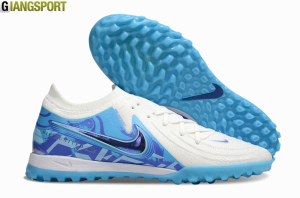 Giày sân cỏ nhân tạo Nike Phantom Lunar GX2 Elite TF trắng xanh