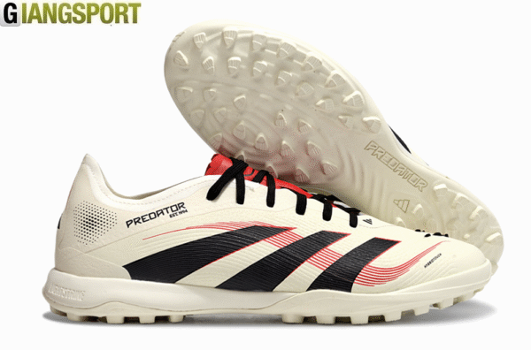 Giày sân cỏ nhân tạo Adidas Predator Elite Tongue TF kem