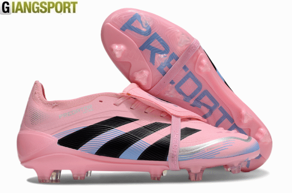 Giày sân cỏ tự nhiên Adidas Predator Elite Tongue FG hồng