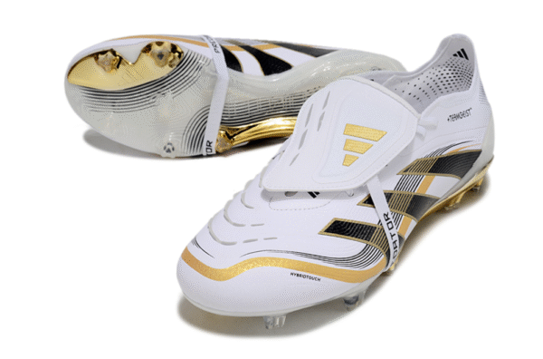 Giày sân cỏ tự nhiên Adidas Predator Elite Tongue FG trắng - Image 3