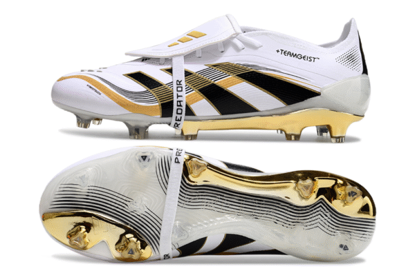 Giày sân cỏ tự nhiên Adidas Predator Elite Tongue FG trắng - Image 2