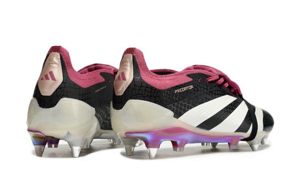 Giày sân cỏ tự nhiên Adidas Predator Elite Tongue SG tím đen - Image 4