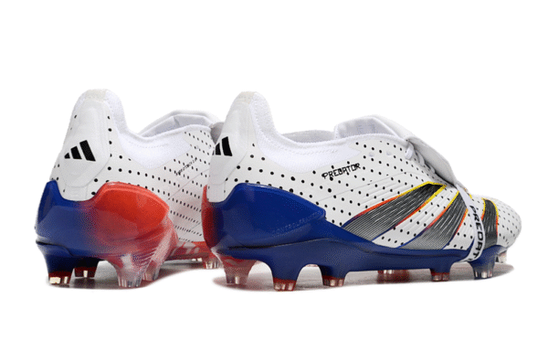 Giày sân cỏ tự nhiên Adidas Predator Elite đen đỏ có dây FG - Image 4