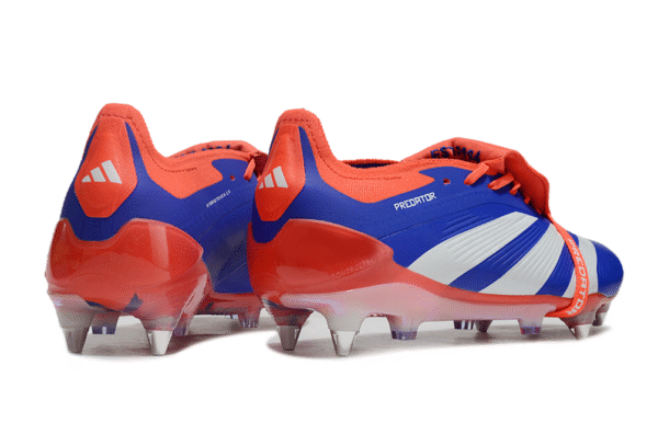 Giày sân cỏ tự nhiên Adidas Predator Elite Tongue SG xanh đỏ - Image 4